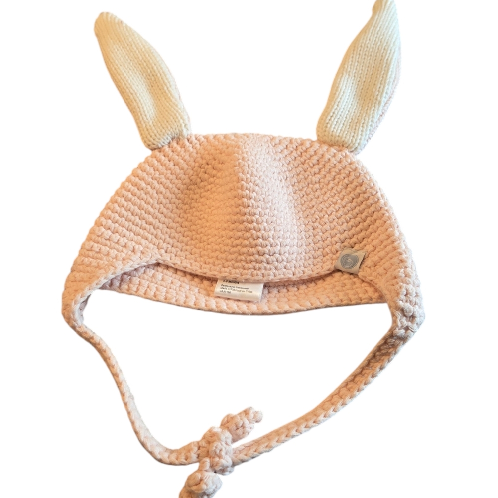 BeBa Bean Knit Hat Size 3-6 Months